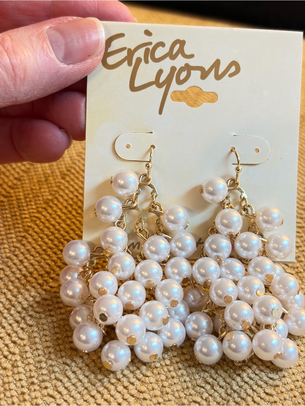 Erica Lyons pierced earrings